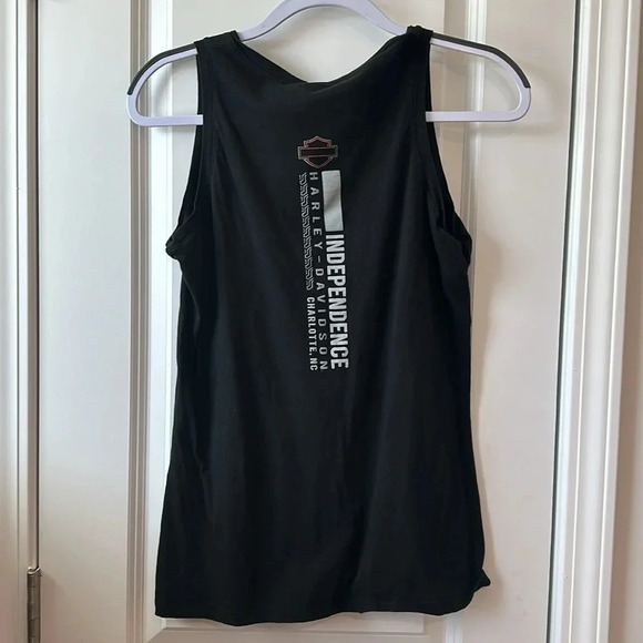 Harley Davidson women’s tank top Willie skull - Picture 2 of 2